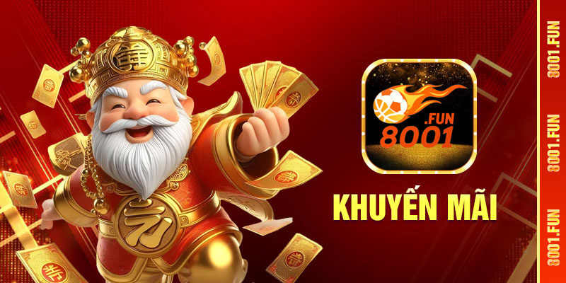 Khuyến mãi 8001 Casino đa dạng, siêu khủng
